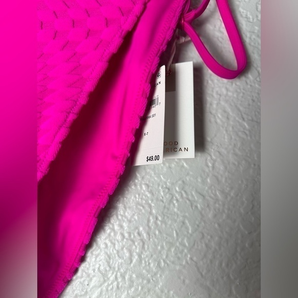 NWT NWT Good American Jacquard Demi Top And Bottom Bikini - Picture 11 of 12